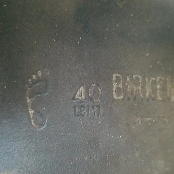 Birkenstock Black Leather Sandals - Picture 8 of 9